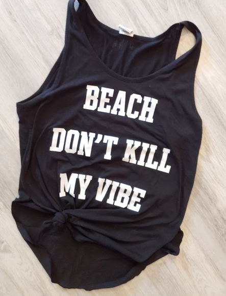 PINK Victoria's Secret Tops - Victoria Secret Pink tank top / beach cover up